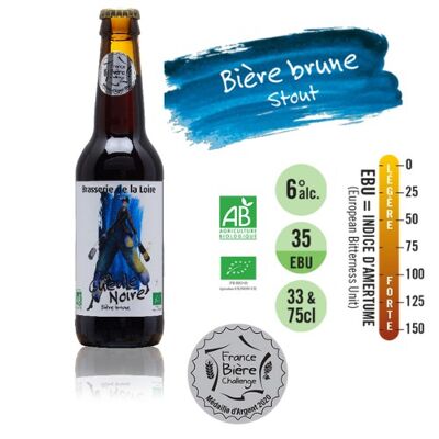 La Gueule Noire - Cerveza Oscura - Brasserie De La Loire