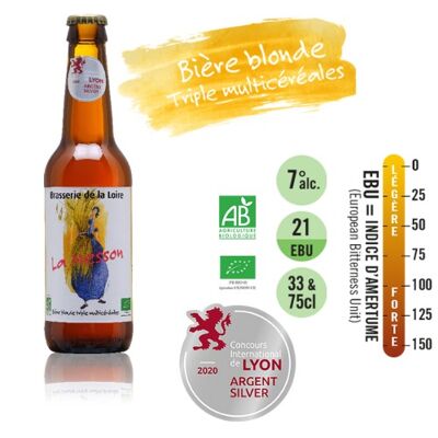 La Messon - Triple Blonde Beer - Brasserie De La Loire