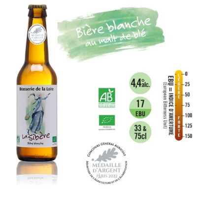 La Sibere - Cerveza Blanca - Brasserie De La Loire