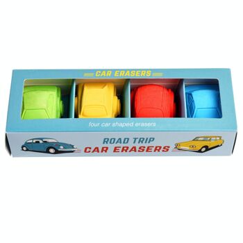 Gommes pour voiture (lot de 4) - Road Trip 2