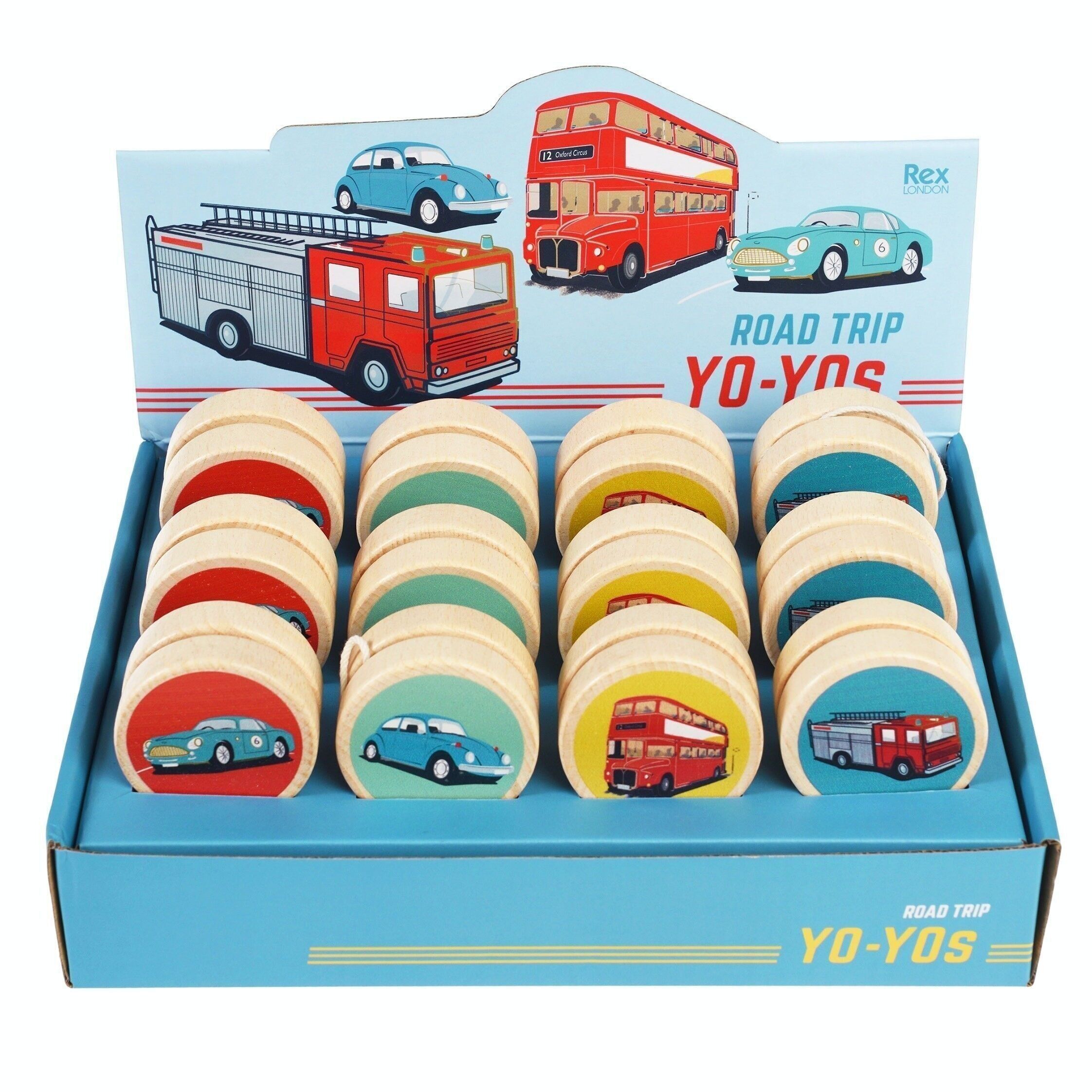 Yoyo in legno - Viaggio su strada