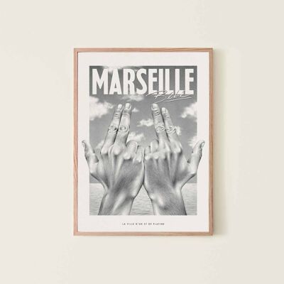 Poster - Marseille-Baby - 50x70cm