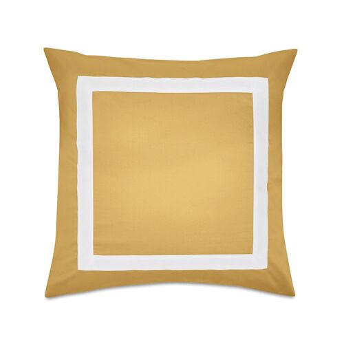 Square Sham Pillowcase  Windsor Turmeric Yellow