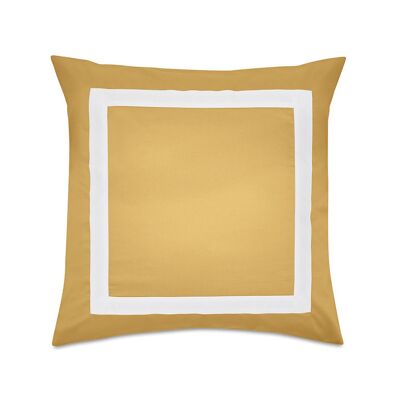 Square Sham Pillowcase  Windsor Turmeric Yellow