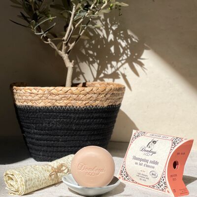 Shampoo Biologico al Latte d'Asina per Capelli Secchi