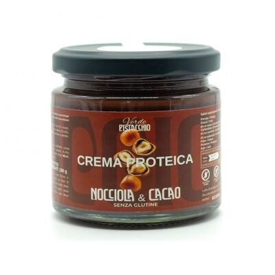 Crema proteica da spalmare alla nocciola e cacao