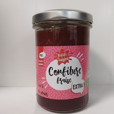 Confiture de fraise bio