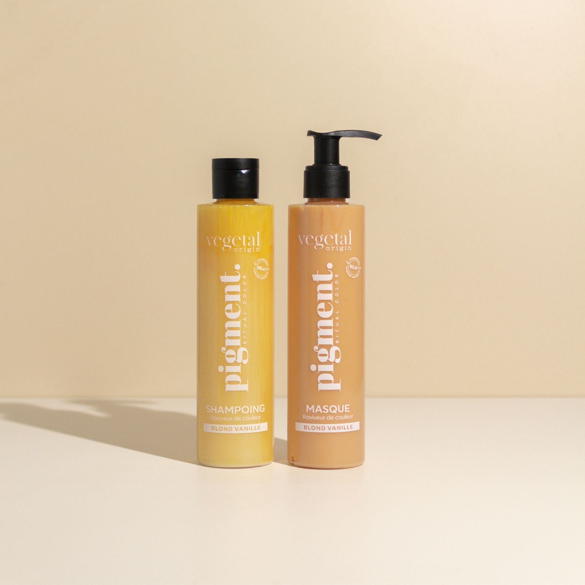Sehr helles Blond, Vanille-Shampoo und Farbmaske, Duo, 200 ml