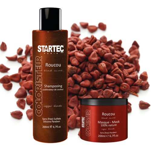 Duo Shampoing et Masque colorants Cuivré 200ml