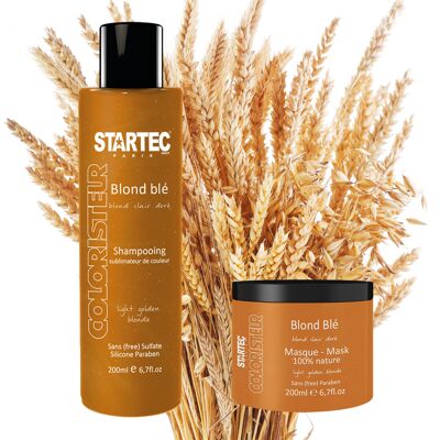 Golden Blonde Shampoo and Coloring Mask Duo 200ml