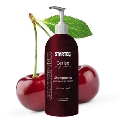 Shampoing colorant Cerise rouge intense - 200ml - Végétal Origin