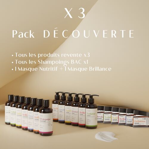 Pack découverte x3