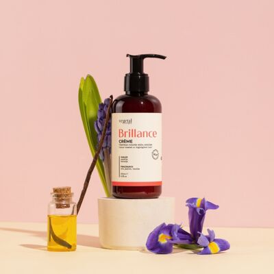Crema lucidante per capelli colorati