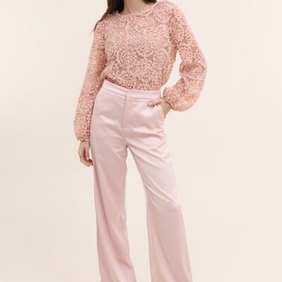 Premium satin trousers - P2305