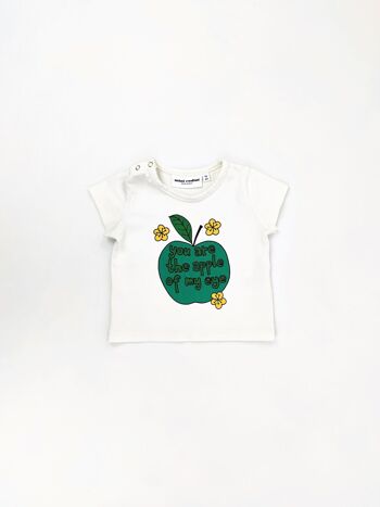 T-shirt Mini Rodini pomme - occasion - 0/3 mois 1