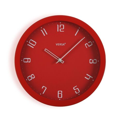 RELOJ ROJO 30CM 18560813