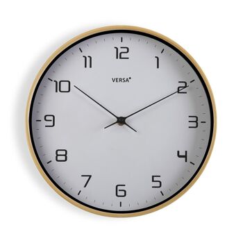 HORLOGE FINITION BOIS BLANC 22050165 1