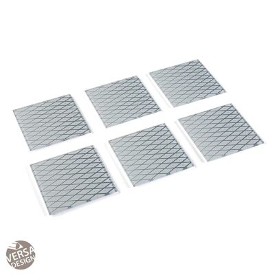 SET OF 6 DIAMOND COASTER 20231229