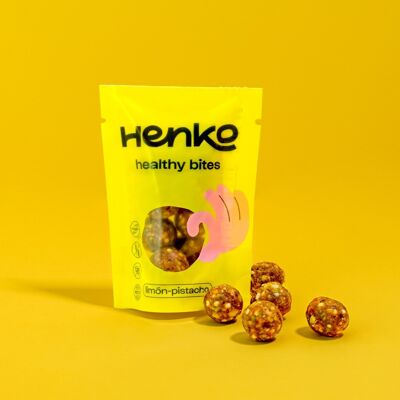 Healthy bites lemon-pistachio bio