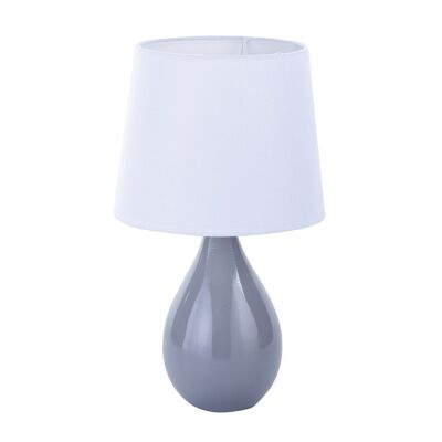LAMPE DE TABLE GRIS COSY 10870172