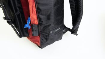 MACAROON LARGE GAMESCAPE - Granc sac à dos en nylon recyclé pour pc 15 pouces, sac étudiant, sac week-end 4