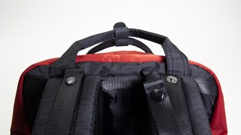 MACAROON LARGE GAMESCAPE - Granc sac à dos en nylon recyclé pour pc 15 pouces, sac étudiant, sac week-end 6