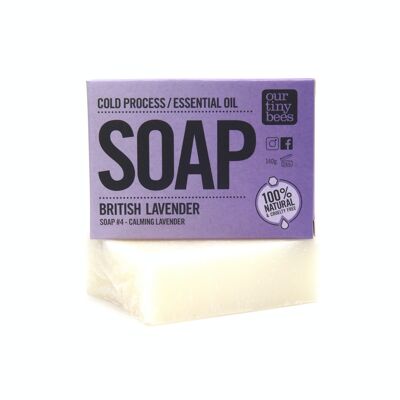 Soap #4 Lavender (140g Big Block)