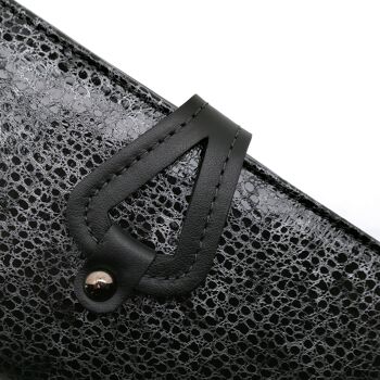 Petit sac à main femme | Portefeuille femme | Fabriqué en Espagne | RFID | Portefeuille en cuir | 32022 Noir 9