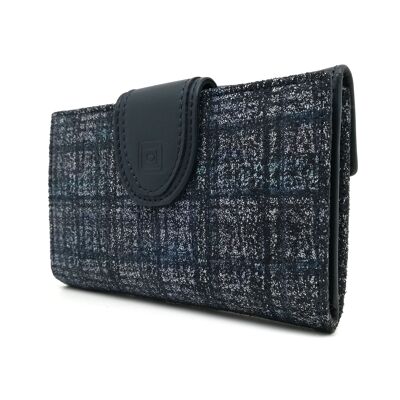 Monedero Mujer Pequeño | Cartera Mujer | Hecho España | RFID | Billetera de Piel | Ref. 32216 Azul