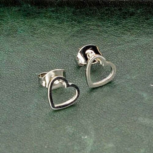 Boucles d'oreilles Coeur en Acier inoxydable - Saint Valentin