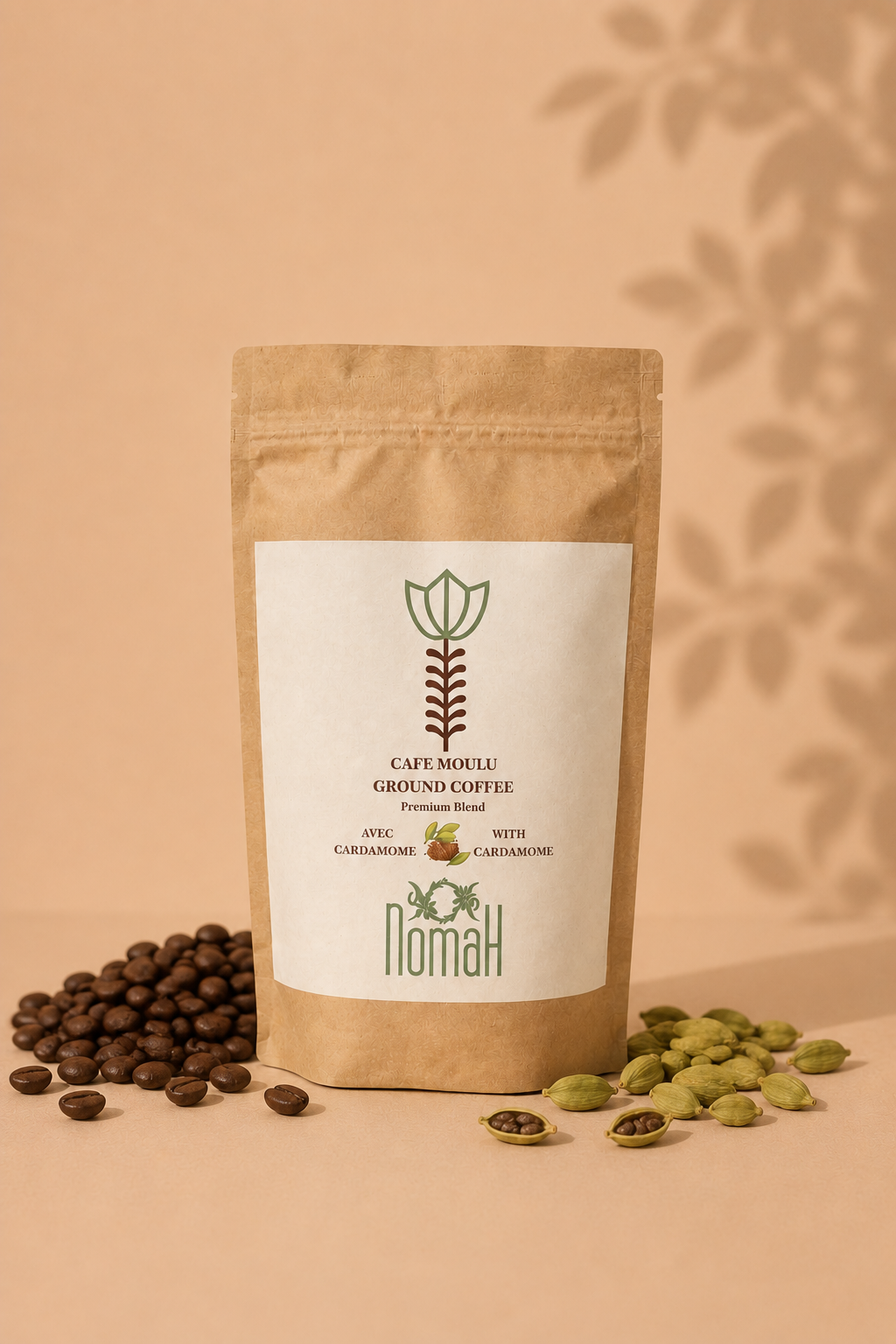 Ground Coffee with Cardamom (Premium Blend)-250G