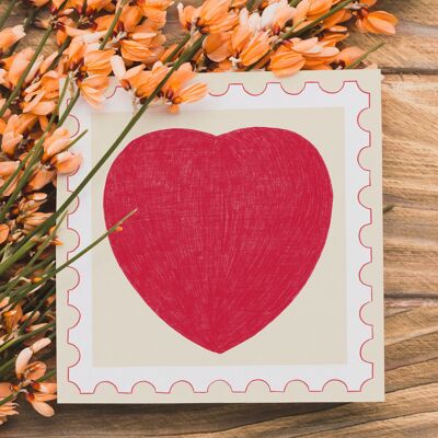 Heart Card - Valentine's Day