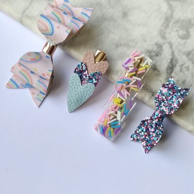JACKIE - Set of 4 Hair Clips