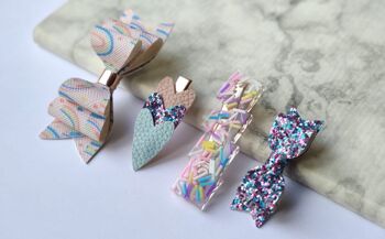 JACKIE - Set of 4 Hair Clips 2