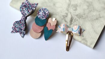 RILEY - Set of 4 Hair Clips 2