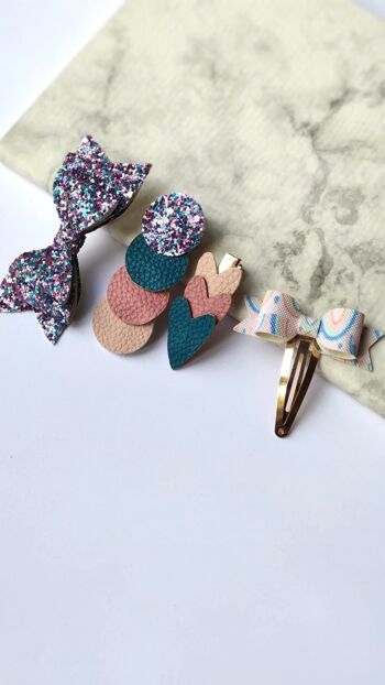 RILEY - Set of 4 Hair Clips 1