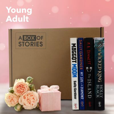 A Box of 4 Surprise Young Adult YA Books Gift Box