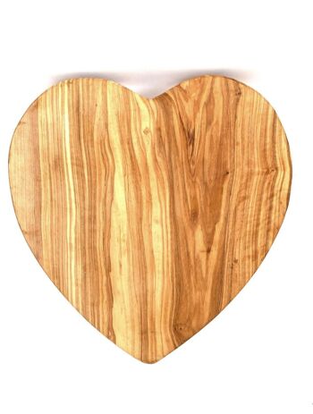 Coeur en bois d'olive 1