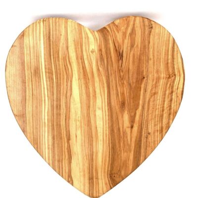 corazón de madera de olivo