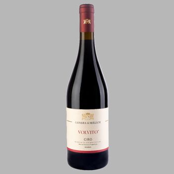 Vin rouge calabrais Volvito Caparra et Siciliens cl 75