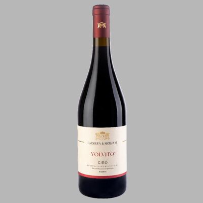 Calabrian red wine Volvito Caparra and Sicilians cl 75