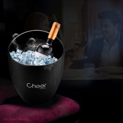 Seau à glace pour bouteille de vin CHILL