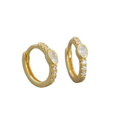 Mina earrings - Gold plated