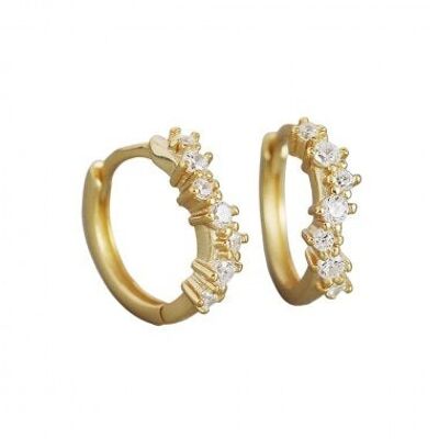 Milia earrings - Gold plated