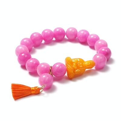 Gemstone Bracelet Hope Pink GoldShiny
