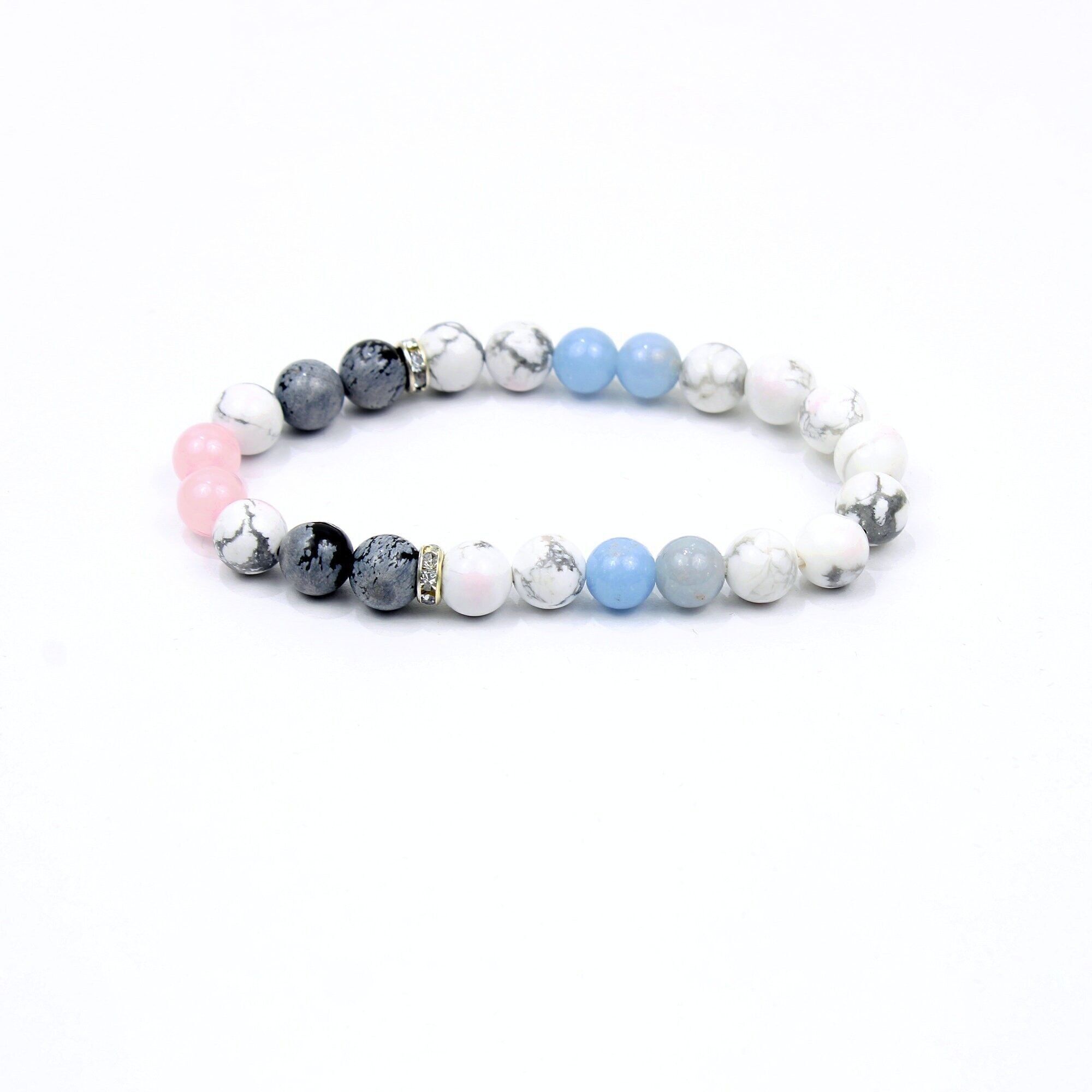 Power Bracelet - Guardian Angel Crystal Bracelet 8mm A+ Grade