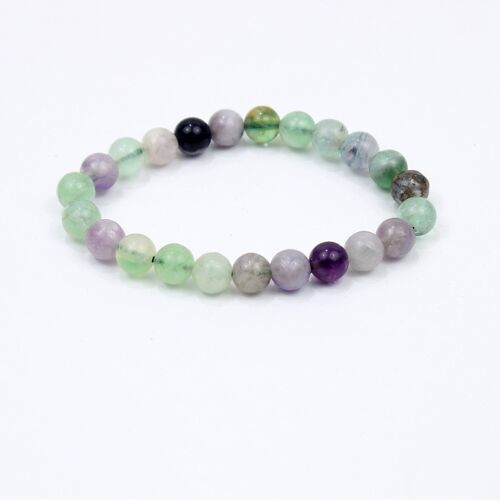 Power Bracelet - Multi Fluorite Crystal Bracelet