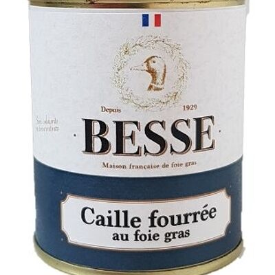 Lot de 20 Cailles Désossées fourrées 30% foie gras