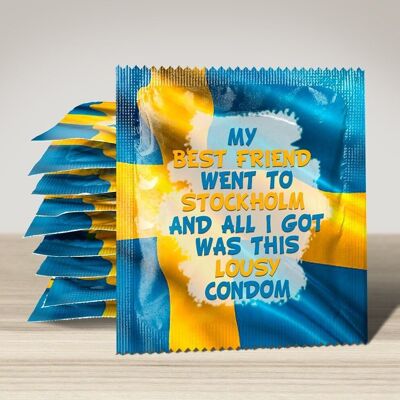 Condom: Sweden: My Best Friend went To Stockholm