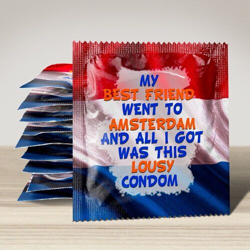 Préservatif: Netherland :My Best Friend went To Amsterdam